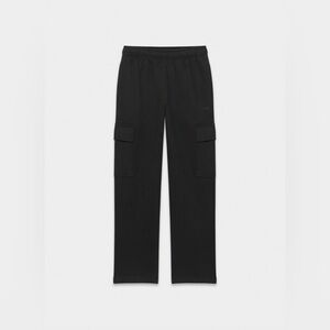 Aritzia Black Cargo Sweatpants